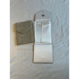 Borsheim's Set Necklace Storage Folding Case, Set of Two, Travel, Protective